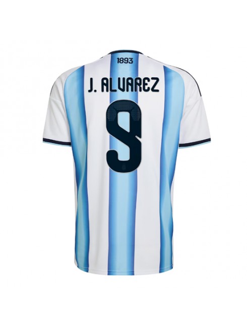 Argentinien Julian Alvarez #9 Heimtrikot WM 2026 Kurzarm Argentinien Julian Alvarez #9 Heimtrikot WM 2026 Kurzarm